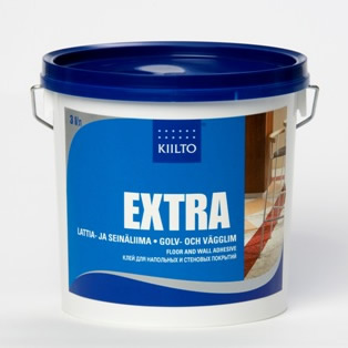 Kiilto Extra. Дисперсионный клей для напольных покрытий. 